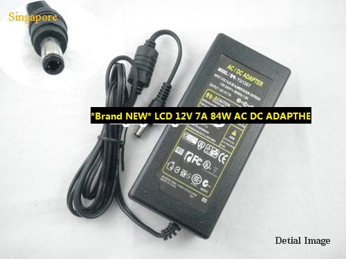 *Brand NEW* LCD 12V 7A 84W AC DC ADAPTHE POWER Supply